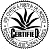 Certified by International Aloe Science Council